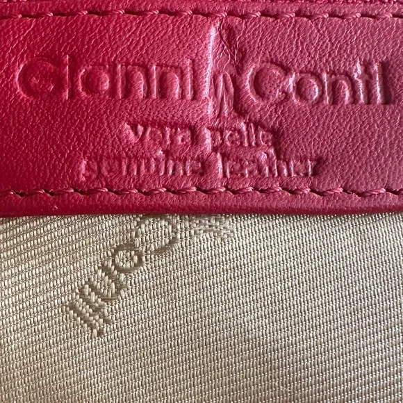 EUC Gianni Conti Leather Shoulder Bag - Picture 3 of 10